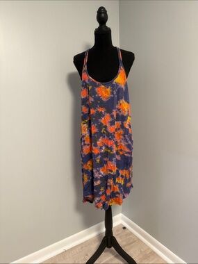VENUS Multicolor Tie-Dye Mini Dress